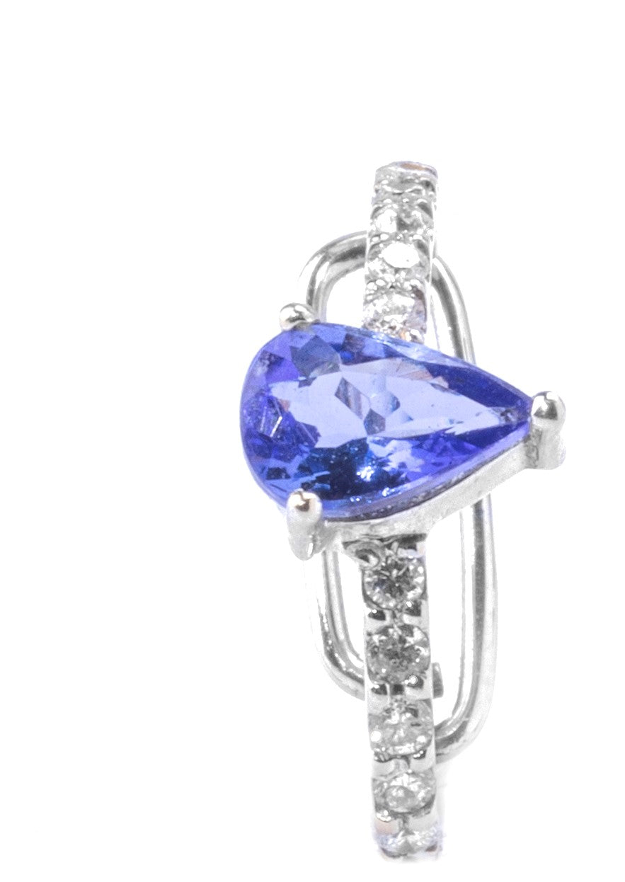 PIERCING TOPÁZIO E BRILAHNTES 0.5CT