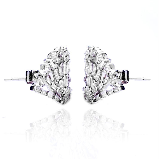 BRINCO ASA BRILHANTES E DIAMANTES BAGUETE 1.15 CT