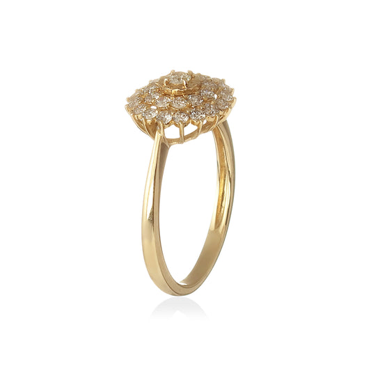 ANEL CHUVEIRO BRILHANTES 1.2 CT