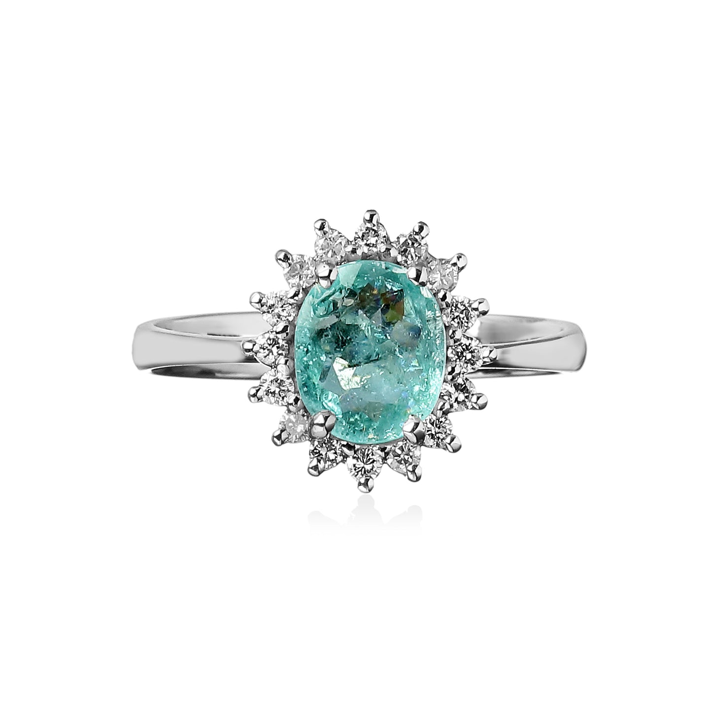ANEL SHINE OVAL TURMALINA PARAÍBA 1.5 CT
