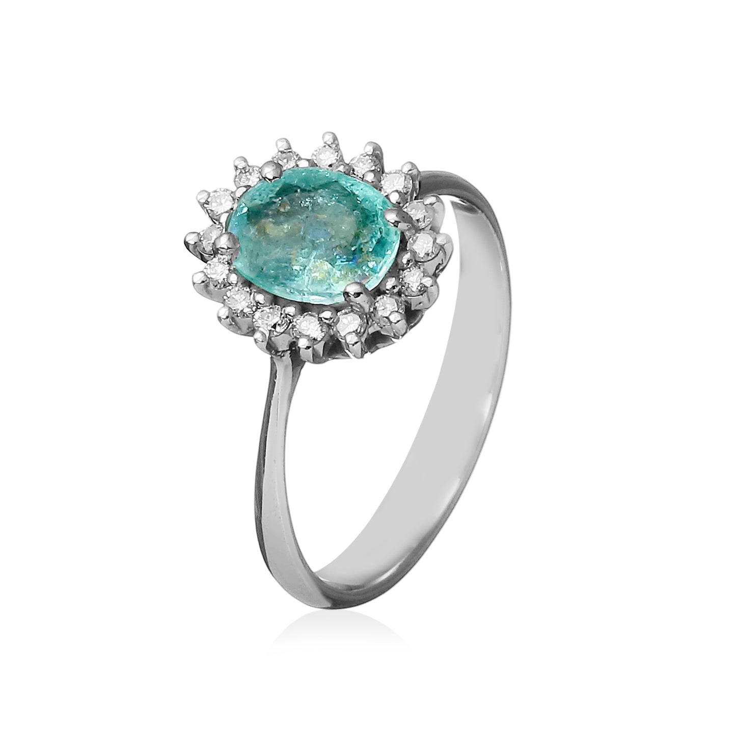 ANEL SHINE OVAL TURMALINA PARAÍBA 1.5 CT