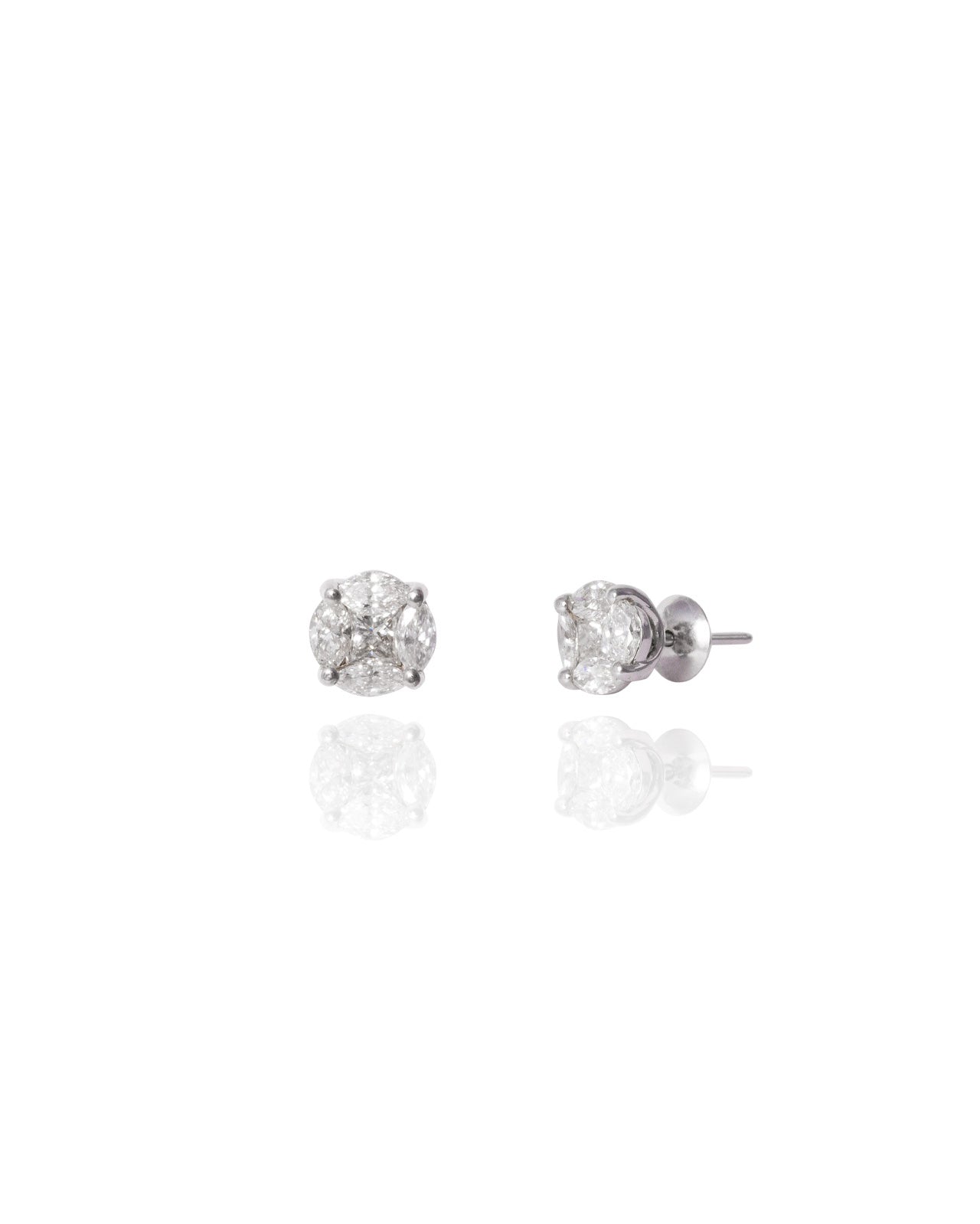 Brinco Solitário Illusion 1.2 CT