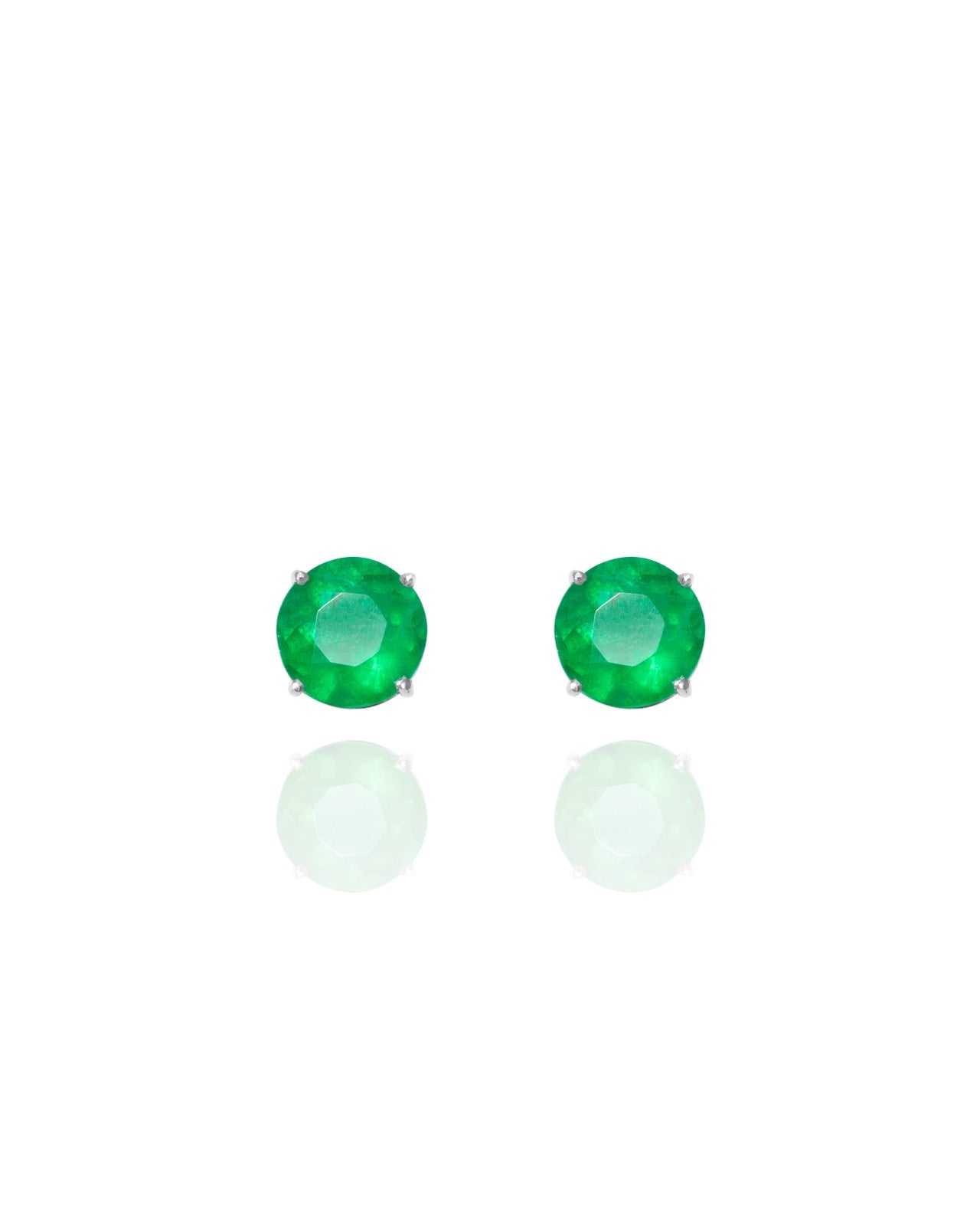 Brinco Solitário Esmeralda 5.2 CT