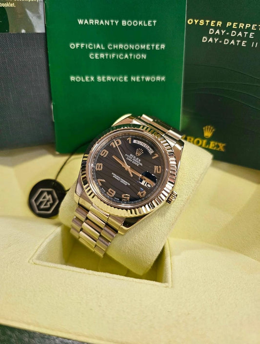 ROLEX DAY -DATE WG WAVE DIAL 41MM 2013