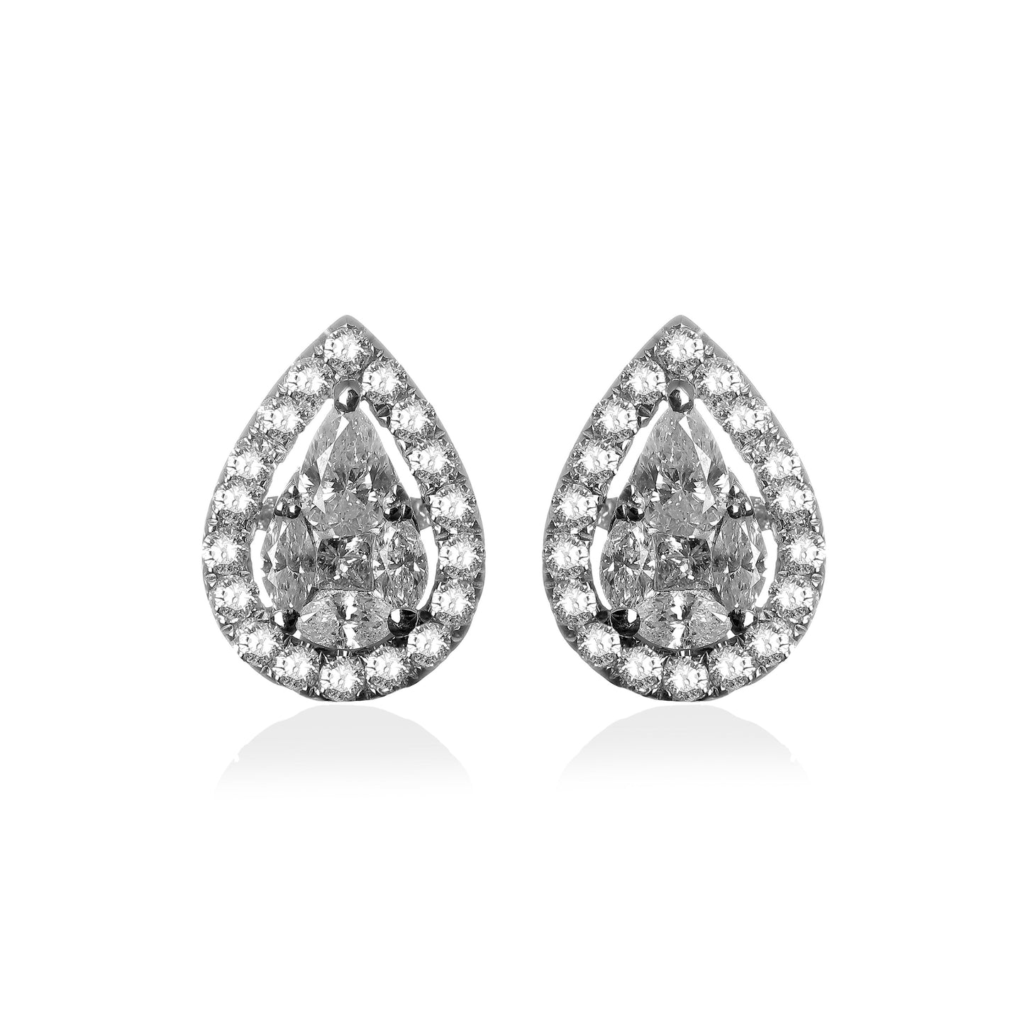 BRINCO SOLITARIO GOTAS 0.9 CT