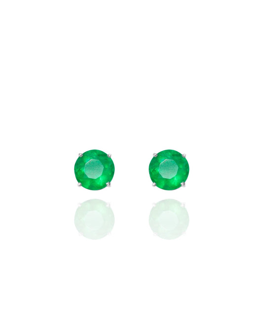 Brinco Solitário Esmeralda 5.2 CT