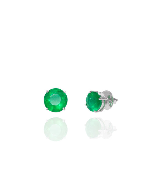 Brinco Solitário Esmeralda 5.2 CT