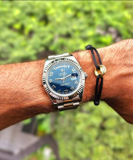 ROLEX DAY -DATE WG WAVE DIAL 41MM 2013