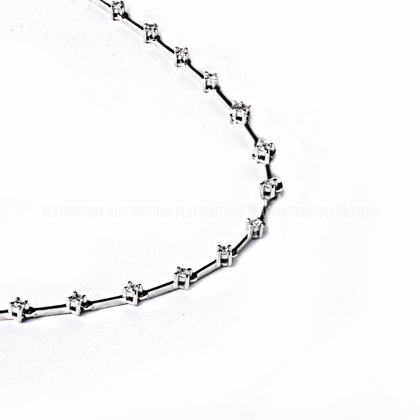 COLAR RIVIERA ESPAÇADO BRILHANTES 2.5 CT